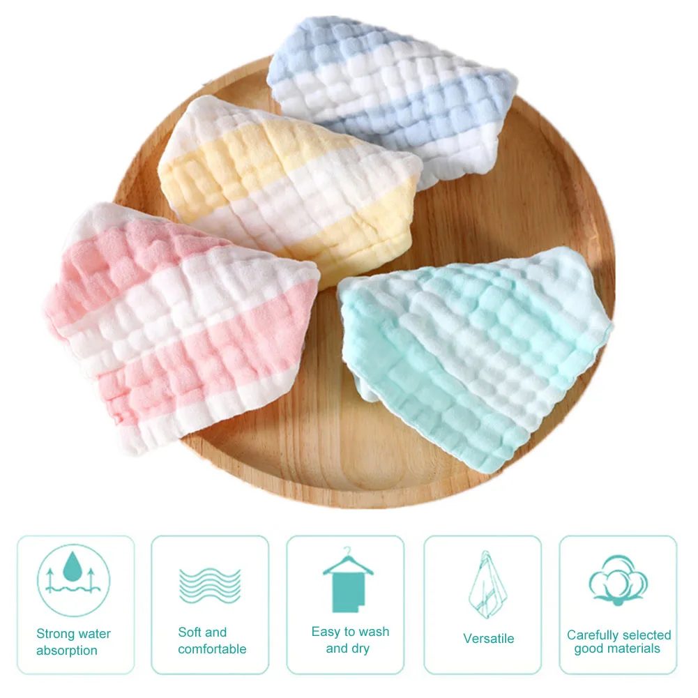 8pcs Baby Muslin Washcloths Feeding Wipe Home Shower Gift Face Towel Super Soft Square Bathing 6 Layers Portable Cotton Blend
8pcs Baby Muslin Washcloths Feeding Wipe Home Shower Gift Face Towel Super Soft Square Bathing 6 Layers Portable Cotton Blend