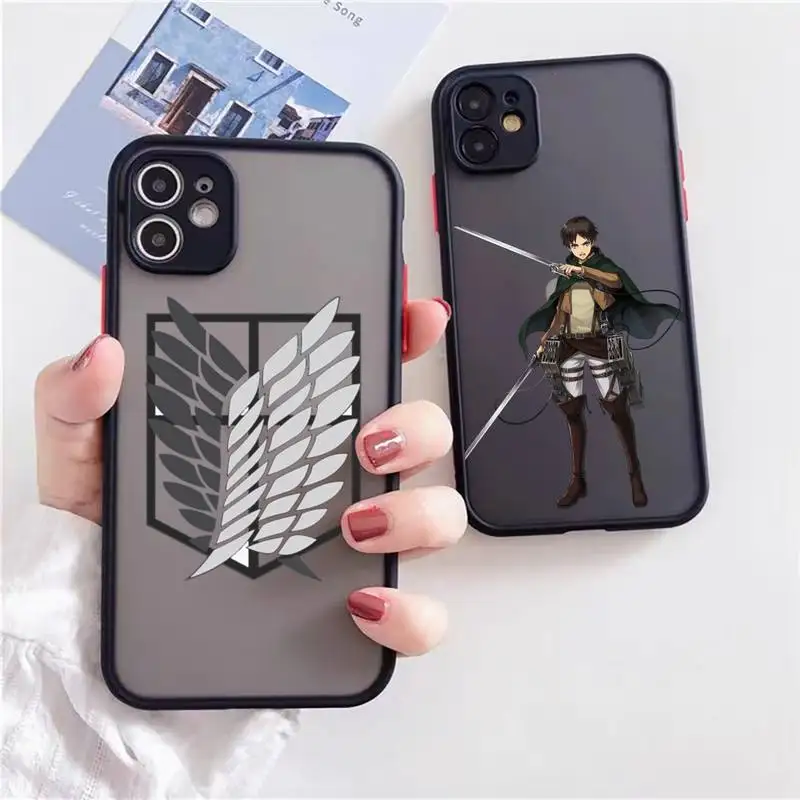Anime Japanese attack on Titan Phone Case For iphone 13 12 11 xr xs x 7 8 pro max Light black Soft TPU Silicone Clear Case Cove
Anime Japanese attack on Titan Phone Case For iphone 13 12 11 xr xs x 7 8 pro max Light black Soft TPU Silicone Clear Case Cove