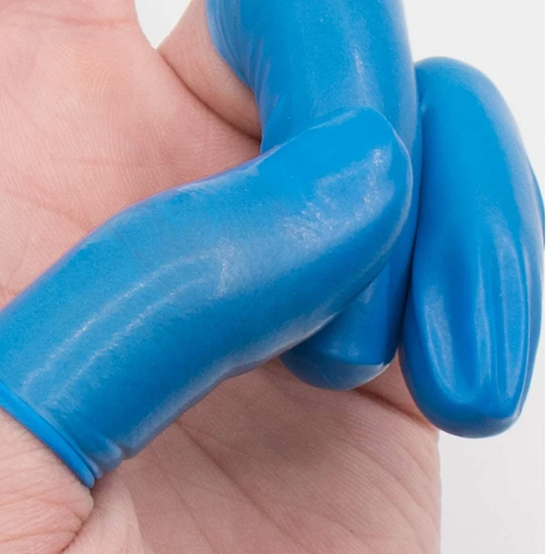 100Pcs Rubber Fingertip Protector Handmade Hot Silicone Antiskid Finger Protector Kitchen Tool
100Pcs Rubber Fingertip Protector Handmade Hot Silicone Antiskid Finger Protector Kitchen Tool