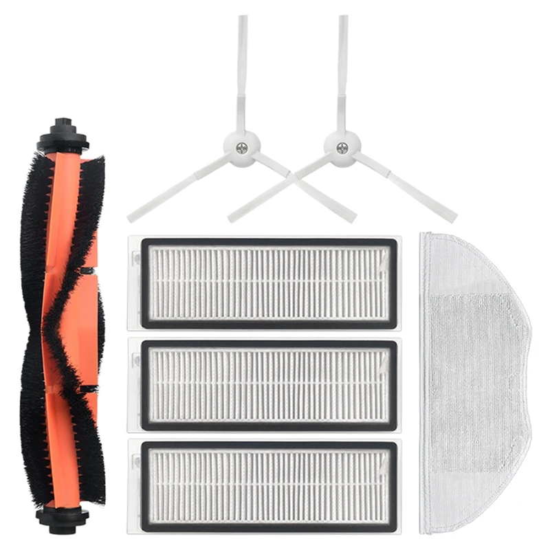 Лидер продаж!-основная и боковая щетки, набор фильтров НЕРА Для робота-пылесоса Xiaomi Mijia G1, щетка для подметания и мытья 
Лидер продаж!-основная и боковая щетки, набор фильтров НЕРА Для робота-пылесоса Xiaomi Mijia G1, щетка для подметания и мытья