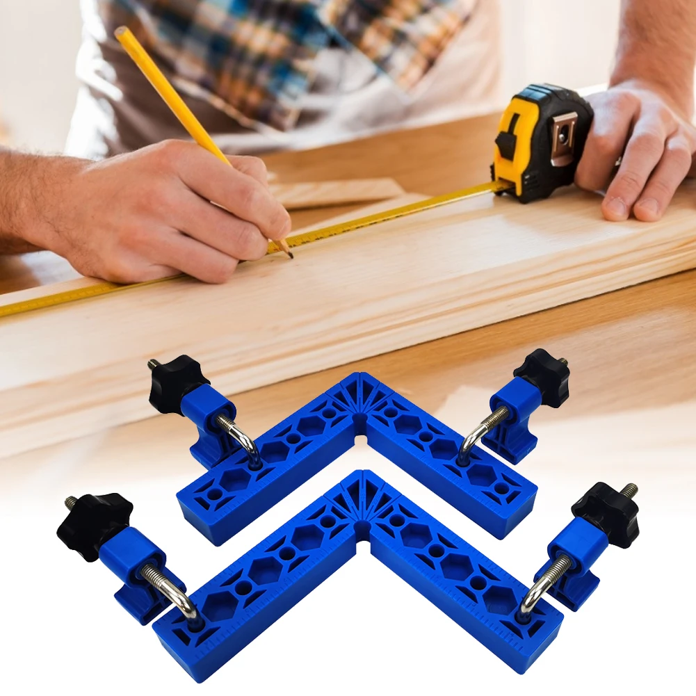 90 Degrees L-Shaped Auxiliary Fixture Splicing Board Positioning Panel Fixed Clip Carpenter's Square Ruler Woodworking Tool 2Pcs
90 Degrees L-Shaped Auxiliary Fixture Splicing Board Positioning Panel Fixed Clip Carpenter's Square Ruler Woodworking Tool 2Pcs