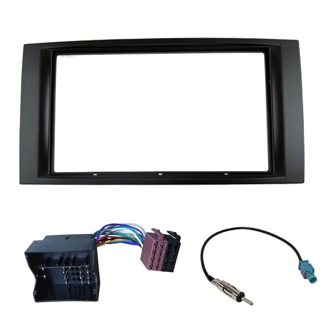 Автомобильный DVD Dash Kit жгут антенна для Volkswagen Touareg 2002-2010 стерео CD фасции радио Facia