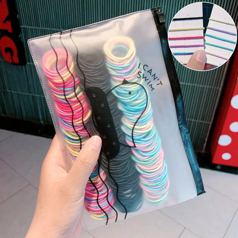 New 300pcs/Bag Girls Colorful Basic Elastic Hair Bands Ponytail Holder Children Scrunchie Rubber Band Kids Hair Accessories
New 300pcs/Bag Girls Colorful Basic Elastic Hair Bands Ponytail Holder Children Scrunchie Rubber Band Kids Hair Accessories