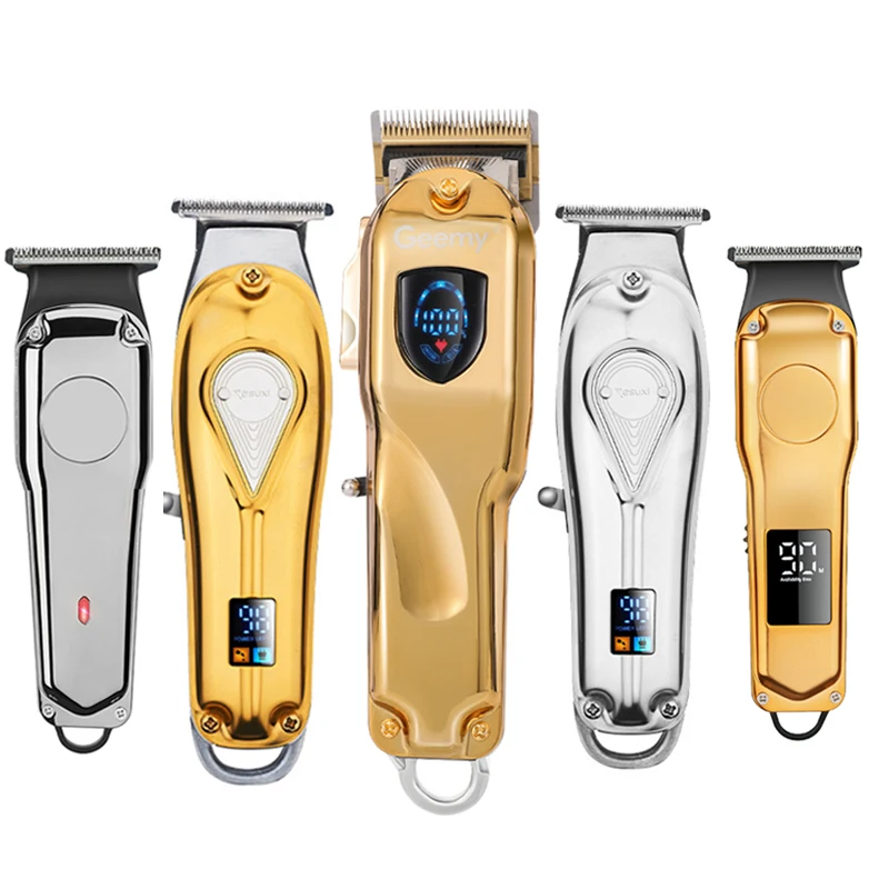 USB Rechargeable Metal barber hair clipper professional electric hair trimmer men cordless hair cutter machine Beard Trimmer
USB Rechargeable Metal barber hair clipper professional electric hair trimmer men cordless hair cutter machine Beard Trimmer