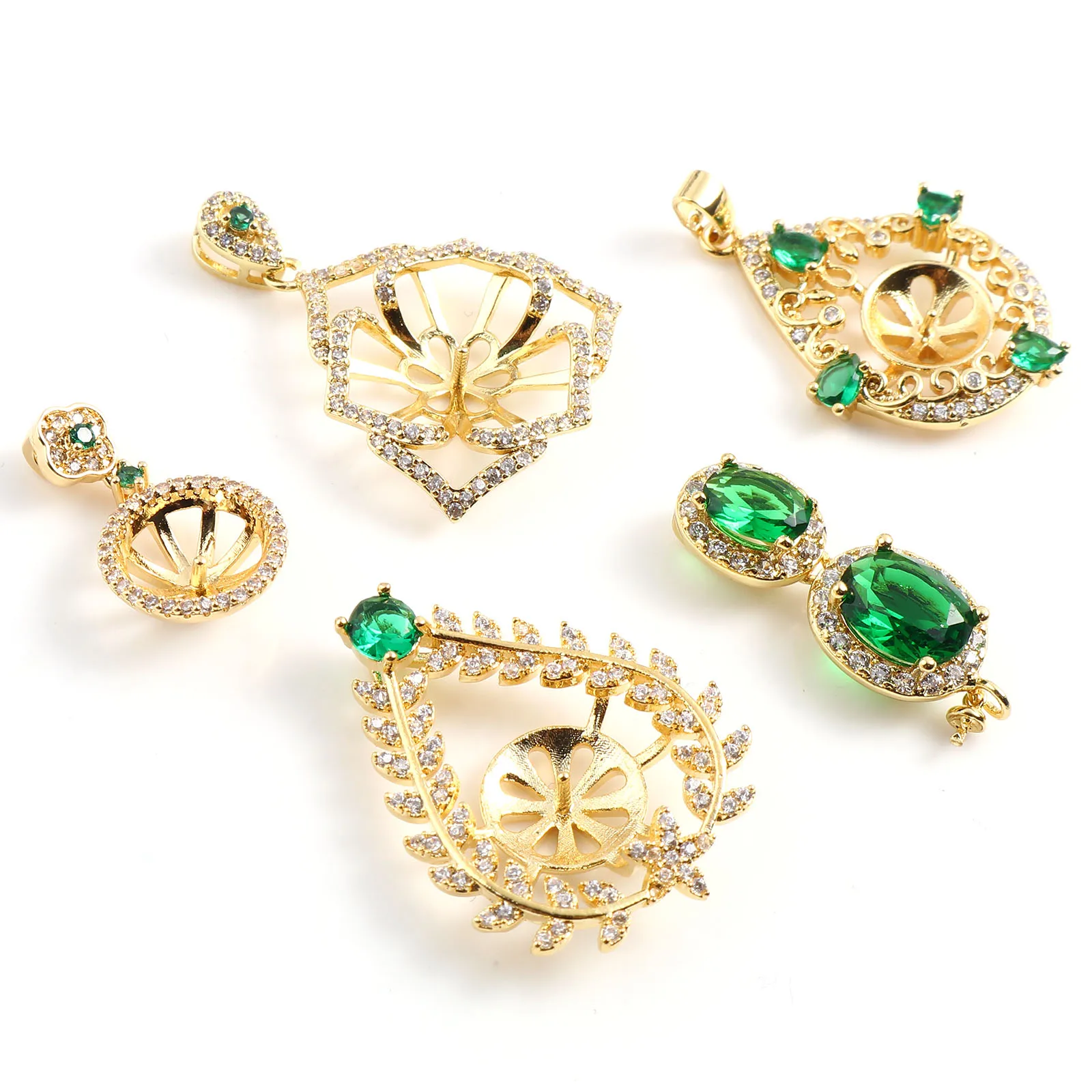 Медная микрозакрепка жемчужная подвеска соединительный штифт 18K позолоченная прозрачная Стразы с зеленым фианитом 1 шт. 
Медная микрозакрепка жемчужная подвеска соединительный штифт 18K позолоченная прозрачная Стразы с зеленым фианитом 1 шт.