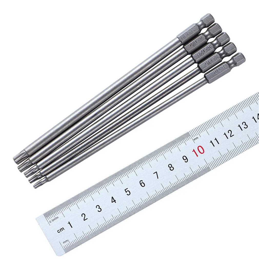 5-11PCS Hollow Screwdriver Bit Set 50mm/100mm/150mm Long Alloy Steel Torx Magnetic Screwdriver Bit Driver Tools Kit
5-11PCS Hollow Screwdriver Bit Set 50mm/100mm/150mm Long Alloy Steel Torx Magnetic Screwdriver Bit Driver Tools Kit