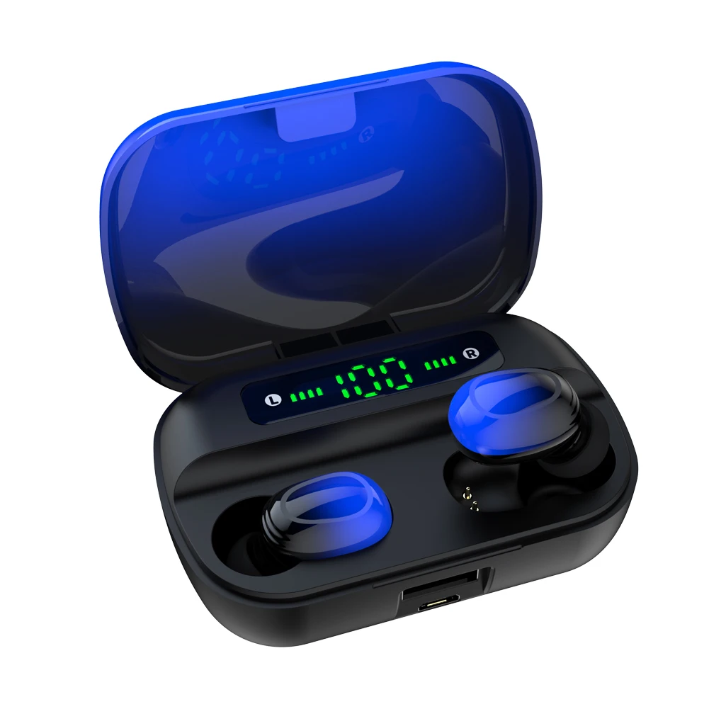 Tws Headphone Wireless Bluetooth 5.0 Earphone Mini Headset With Mic Charging Box Sport Digital Touch Headset For Smart Phone
Tws Headphone Wireless Bluetooth 5.0 Earphone Mini Headset With Mic Charging Box Sport Digital Touch Headset For Smart Phone