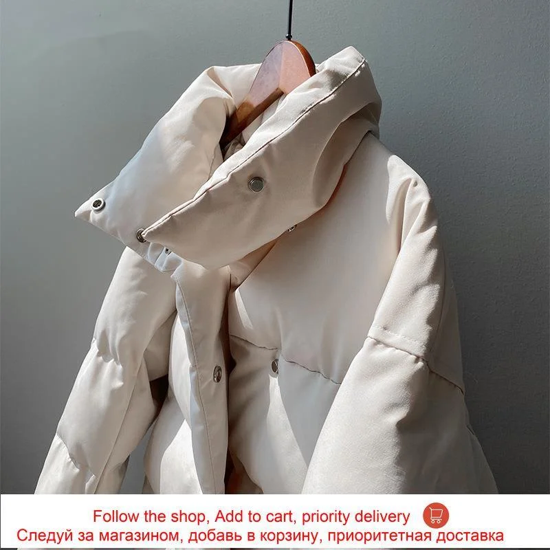 2021 Winter New Women Fashsion Long Sleeve Beige Cotton Jacket Casual Loose Long Outwear Coat Winter Warm Streetwear Coats
2021 Winter New Women Fashsion Long Sleeve Beige Cotton Jacket Casual Loose Long Outwear Coat Winter Warm Streetwear Coats