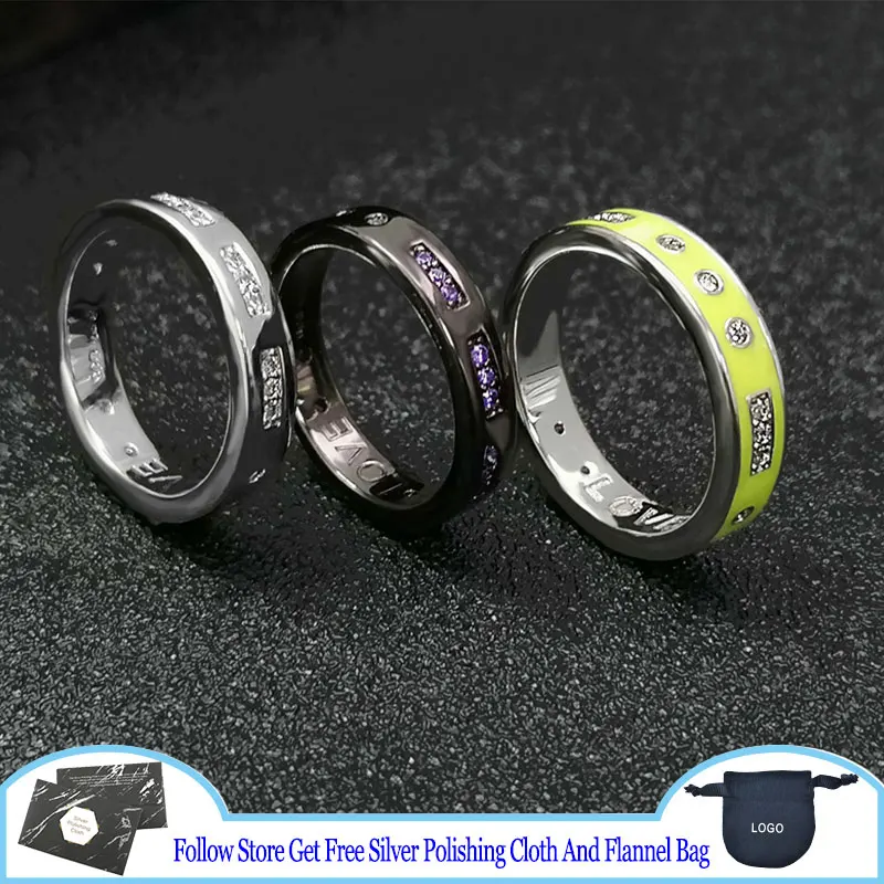 S925 Sterling Silver Ring VALENTINE Love Morse Code Ring With Colorful Stones French Style Anniversary Gift Luxury Jewelry Party
S925 Sterling Silver Ring VALENTINE Love Morse Code Ring With Colorful Stones French Style Anniversary Gift Luxury Jewelry Party