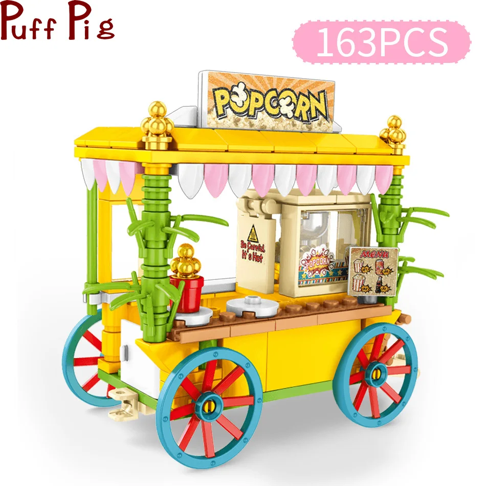 622pcs 4 Set Food Shop Bus Model Street View Building Blocks Architecture Car Educational Children Bricks Toys Set Boy Gift
622pcs 4 Set Food Shop Bus Model Street View Building Blocks Architecture Car Educational Children Bricks Toys Set Boy Gift