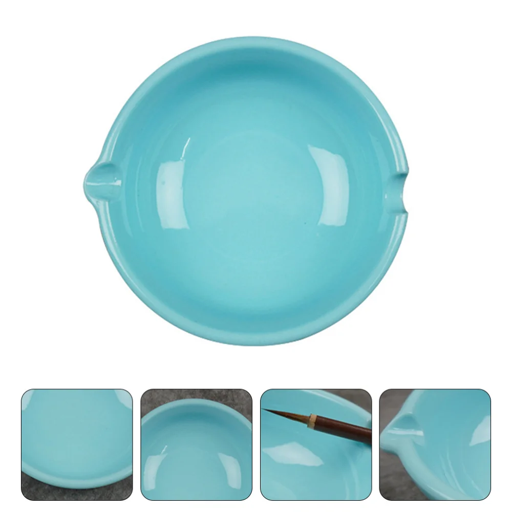 Creative Calligraphy Ink Bowl Durable Painting Ink Dishes for Storage Ink
Creative Calligraphy Ink Bowl Durable Painting Ink Dishes for Storage Ink