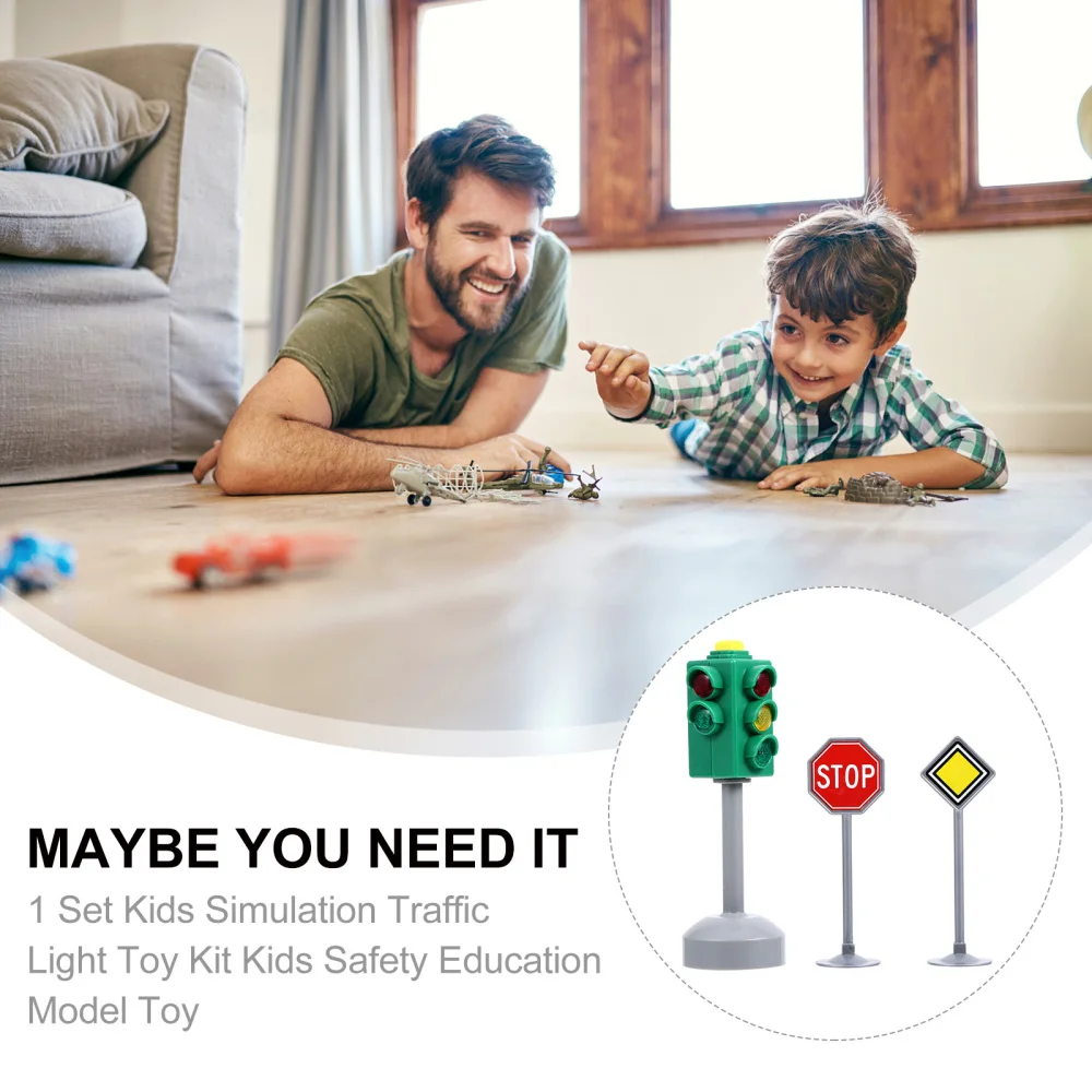 1 Set Children Traffic Light Model Toy Lifelike Road Safety Model Education Toy
1 Set Children Traffic Light Model Toy Lifelike Road Safety Model Education Toy