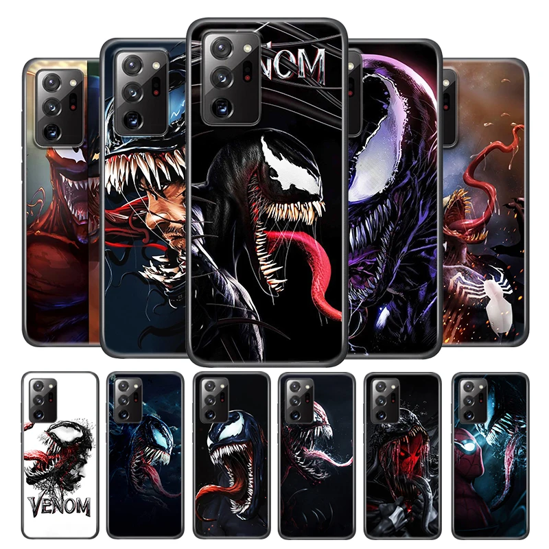 Avengers Marvel Venom Hero For Samsung Note 20 Ultra Plus 10 9 8 F52 M62 M60 M31 M01 Core Silicone Soft Black Phone Case
Avengers Marvel Venom Hero For Samsung Note 20 Ultra Plus 10 9 8 F52 M62 M60 M31 M01 Core Silicone Soft Black Phone Case