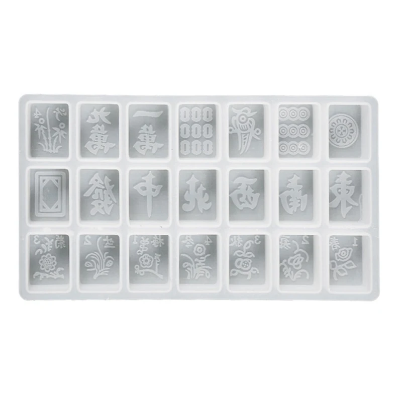 DIY Suit Chinese Mahjong Silicone Mold Handmade Sugarcraft Chocolate Decorating Baking Mould Art Craft Making Tools AXYE
DIY Suit Chinese Mahjong Silicone Mold Handmade Sugarcraft Chocolate Decorating Baking Mould Art Craft Making Tools AXYE