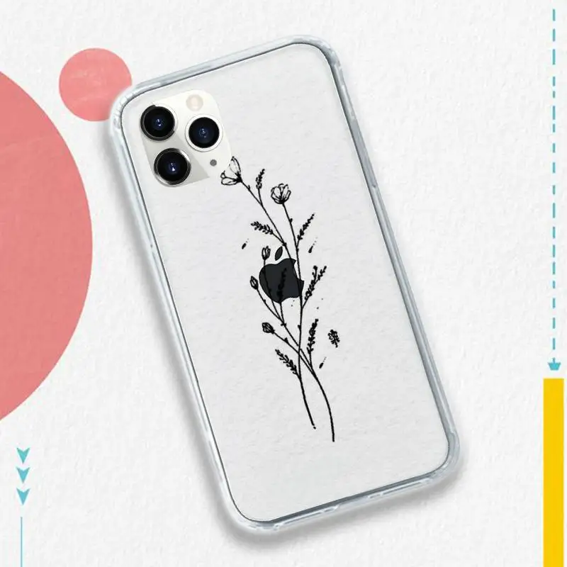 Flower black and white simplicity Phone Case Transparent soft For iphone 5 5s 5c se 6 6s 7 8 11 12 plus mini x xs xr pro max
Flower black and white simplicity Phone Case Transparent soft For iphone 5 5s 5c se 6 6s 7 8 11 12 plus mini x xs xr pro max