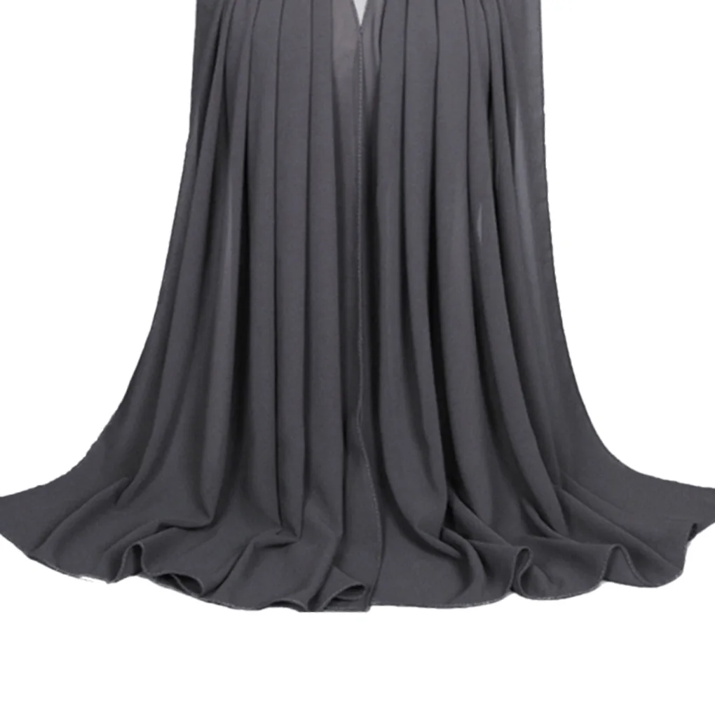 Fashion Women Scarf Shawl Pearl Chiffon Women Hijab Solid Color Shawl Soft Bubble Wrap Head Scarf Monochrome Ethnic Scarf Shawl
Fashion Women Scarf Shawl Pearl Chiffon Women Hijab Solid Color Shawl Soft Bubble Wrap Head Scarf Monochrome Ethnic Scarf Shawl