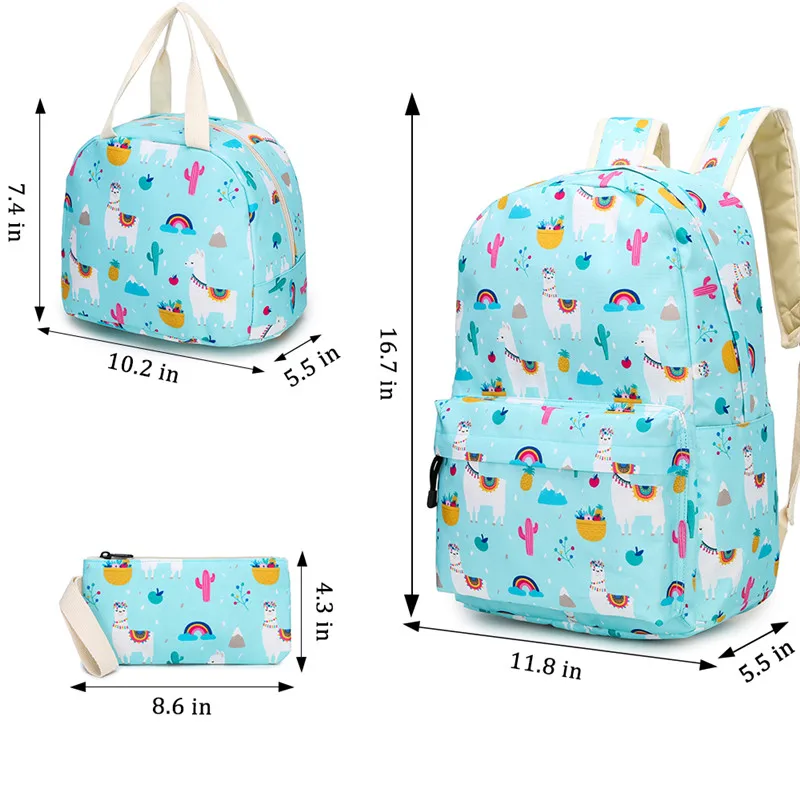 3pcs/Set Children Pretty School Bags Girls School Backpack Schoolbags Kids Printing Backpack Primary School Backpack Mochila
3pcs/Set Children Pretty School Bags Girls School Backpack Schoolbags Kids Printing Backpack Primary School Backpack Mochila