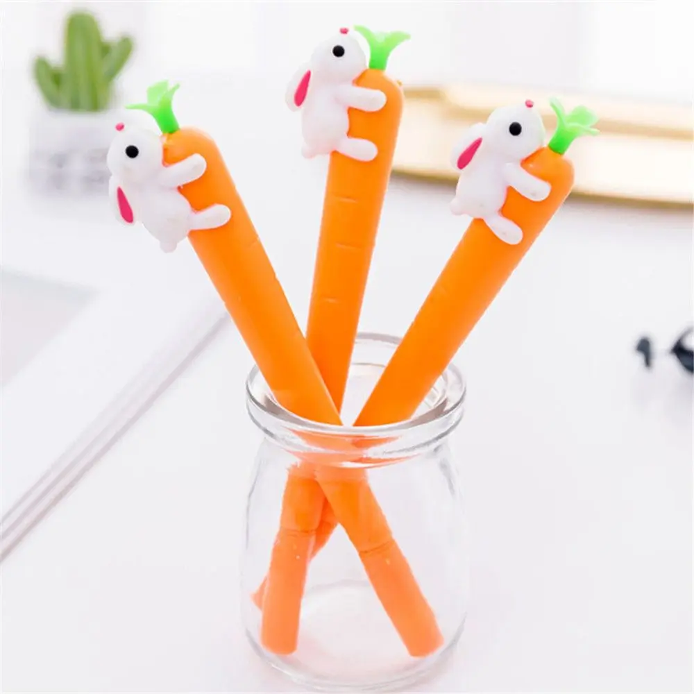 Student Stationery Neutral Black Pen Creative Carrot Rabbit Gel Pens Sign Pen Cartoon
Student Stationery Neutral Black Pen Creative Carrot Rabbit Gel Pens Sign Pen Cartoon