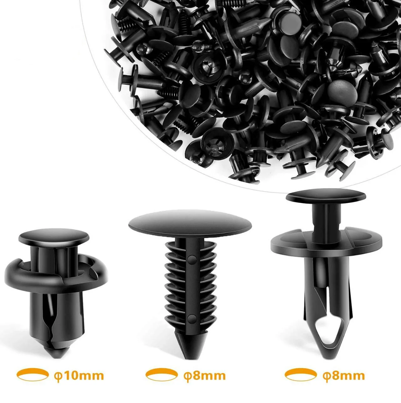 Auto Fastener Vehicle Car Bumper Clips for mazda 6 atenza vw golf r mk7 polo gti mercedes a class t5 vauxhall astra | Автомобили и