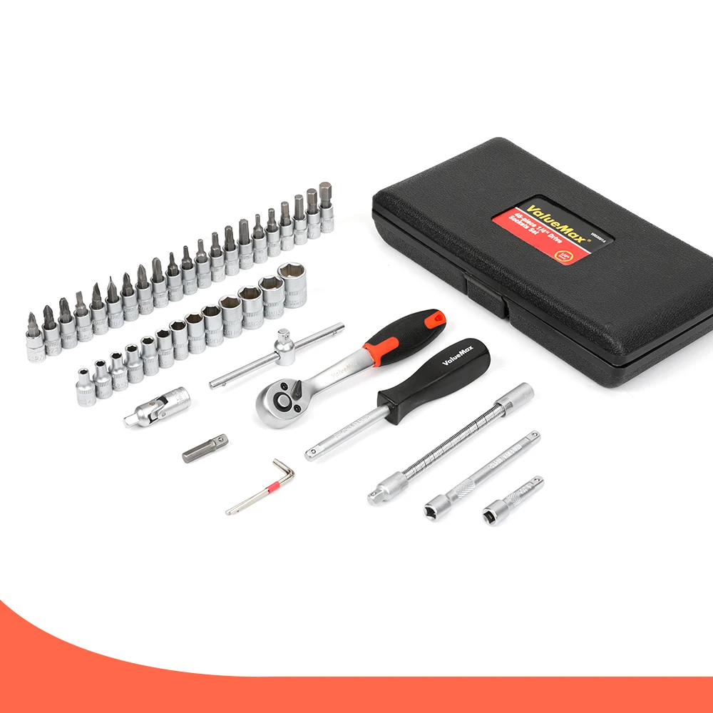 Hand Tool Sets Car Repair Tool Kit Set Mechanical Tools Box for Home 1/4-inch Socket Wrench Set Ratchet Screwdriver Kit
Hand Tool Sets Car Repair Tool Kit Set Mechanical Tools Box for Home 1/4-inch Socket Wrench Set Ratchet Screwdriver Kit