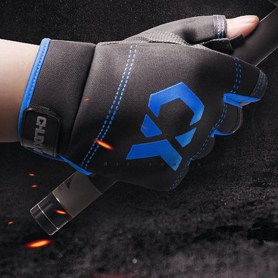 1 Pair Fishing Gloves Men Women Outdoor Fishing Anti-slip 3 Cut Finger Sports Fish Equipment Angling Anti-slip Gloves
1 Pair Fishing Gloves Men Women Outdoor Fishing Anti-slip 3 Cut Finger Sports Fish Equipment Angling Anti-slip Gloves