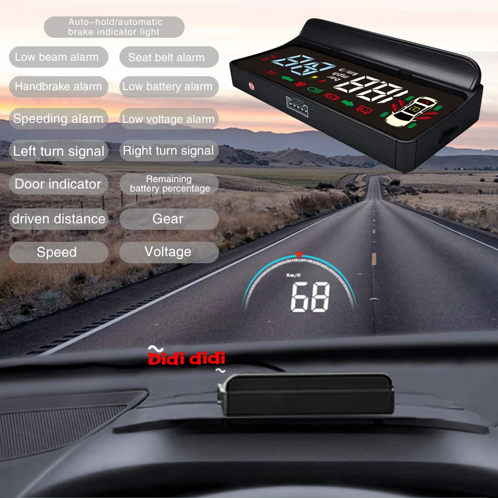 M3 Head Up Display Car HUD OBD 2 Auto Windscreen Projector Overspeed Warning Alarm System for Tesla Model 3
M3 Head Up Display Car HUD OBD 2 Auto Windscreen Projector Overspeed Warning Alarm System for Tesla Model 3