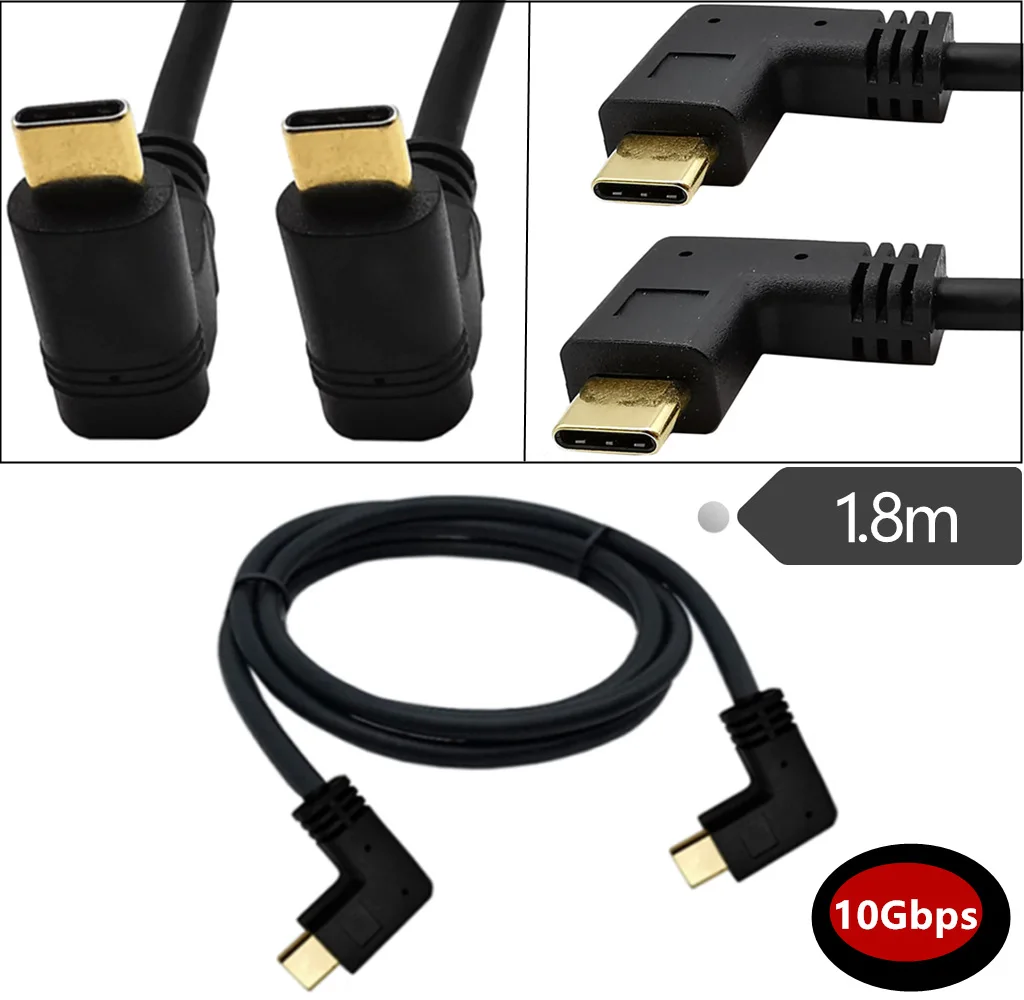 90 градусов USB-C для USB-C с крышкой вверх/вниз & левый и правый угол 90 градусов USB 3,1 Type-C кабель со штыревыми соединителями на обоих концах для под...
90 градусов USB-C для USB-C с крышкой вверх/вниз & левый и правый угол 90 градусов USB 3,1 Type-C кабель со штыревыми соединителями на обоих концах для под...
