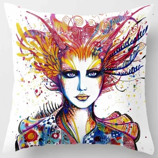 Hot Sale Funny Cartoon Animal Crazy Lady Wig Cushion Cover Boy Girl Crying Decorative Cushion Cover Home Decoration 45 * 45cm . 
Hot Sale Funny Cartoon Animal Crazy Lady Wig Cushion Cover Boy Girl Crying Decorative Cushion Cover Home Decoration 45 * 45cm .