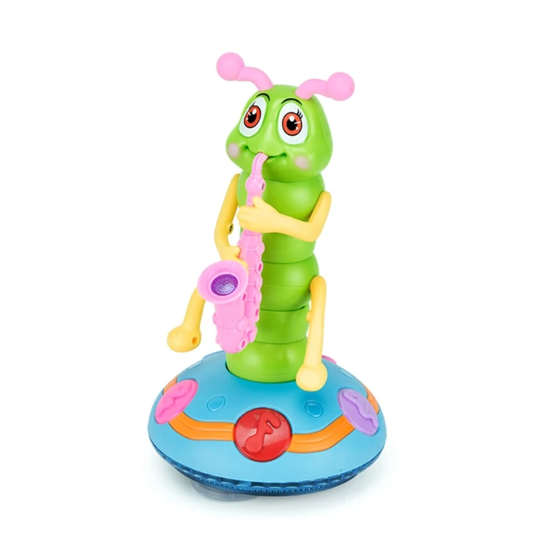 Dancing Saxophone Caterpillar Funny Electric Music Toys with LED Flashlights for Children Baby DXAD
Dancing Saxophone Caterpillar Funny Electric Music Toys with LED Flashlights for Children Baby DXAD