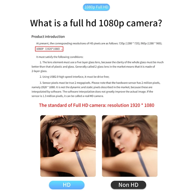 Webcam 1080P Webcam with Built-in Microphone for PC Dual Camera USB Plug-And-Play Full HD Camera Webcast Online Course
Webcam 1080P Webcam with Built-in Microphone for PC Dual Camera USB Plug-And-Play Full HD Camera Webcast Online Course