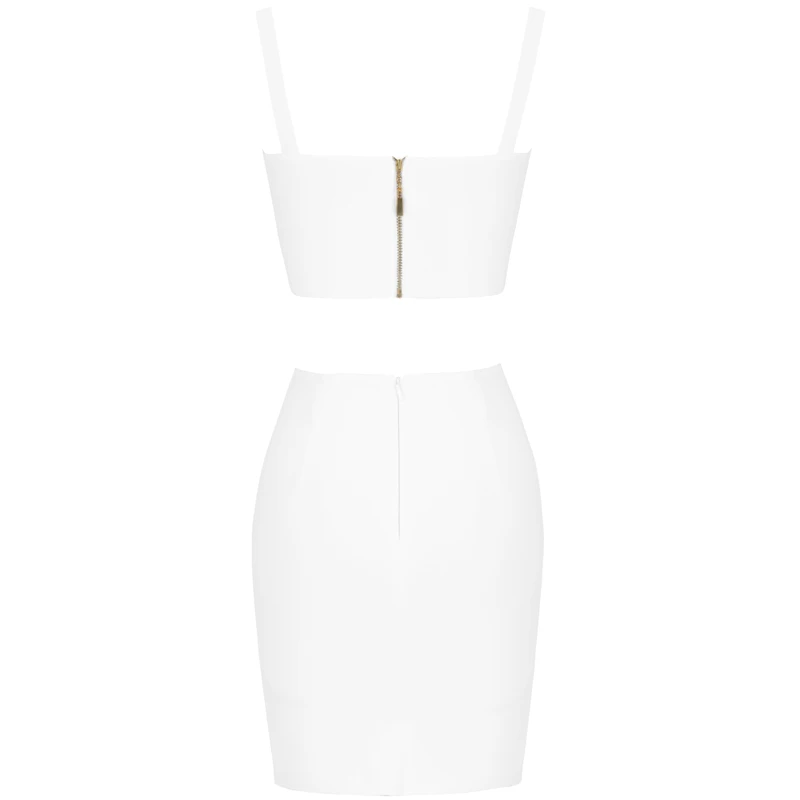 2020 New Airrival Summer 2 Piece Bandage Dress Women Rayon White Bandage Dress Bodycon Mini Sexy Two Piece Set Outfit
2020 New Airrival Summer 2 Piece Bandage Dress Women Rayon White Bandage Dress Bodycon Mini Sexy Two Piece Set Outfit