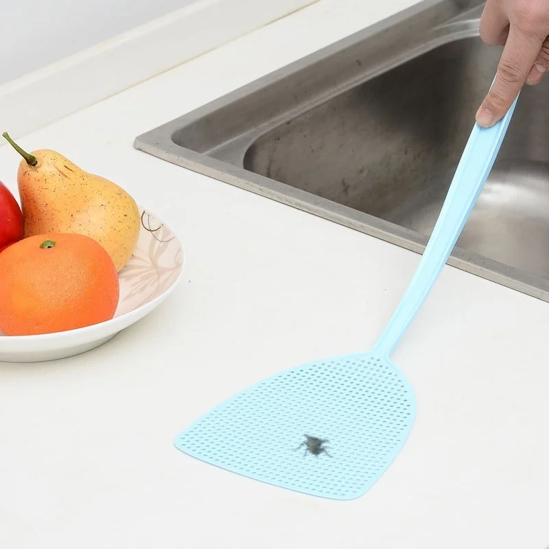 Summer Plastic Fly Swatter Manual Large Household Long Handle Durable Anti-fly Swatter Fly Swatter Mosquito Swatter
Summer Plastic Fly Swatter Manual Large Household Long Handle Durable Anti-fly Swatter Fly Swatter Mosquito Swatter