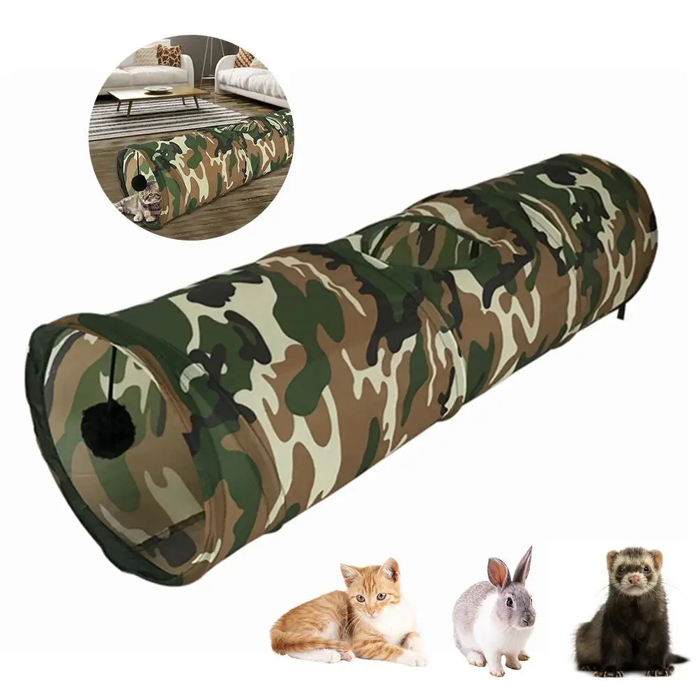 Pet supplies cat toys foldable jungle camouflage cat channel funny toys pet game tube rabbit rabbit ferret dog catnip cat tunnel
Pet supplies cat toys foldable jungle camouflage cat channel funny toys pet game tube rabbit rabbit ferret dog catnip cat tunnel