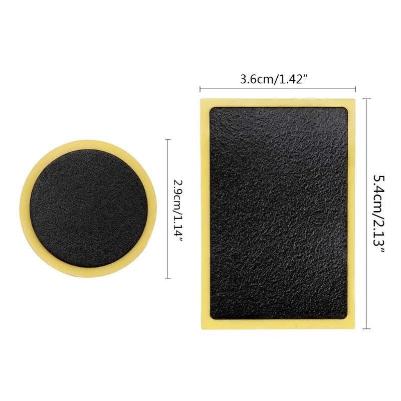 Bicycle Tire Repair Kit with Plastic Bike Tire Lever Glueless Patches Metal Rasp Inner Tube Patching Tyre Repairing Tool
Bicycle Tire Repair Kit with Plastic Bike Tire Lever Glueless Patches Metal Rasp Inner Tube Patching Tyre Repairing Tool