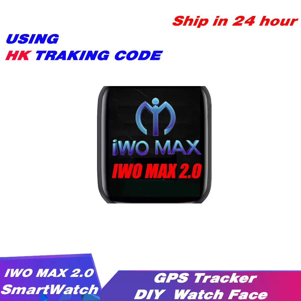 IWO MAX 2 0 смарт-часы DIY часы лица Bluetooth Вызов Смарт-часы пульсометр GPS трекер