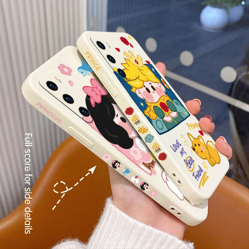 Prince Of Rose Phone Case For Huawei P40 P40Lite P30 P20 Mate 40 40Pro 30 20 Pro Lite P Smart 2021 Y7a Liquid Silicone Cover
Prince Of Rose Phone Case For Huawei P40 P40Lite P30 P20 Mate 40 40Pro 30 20 Pro Lite P Smart 2021 Y7a Liquid Silicone Cover