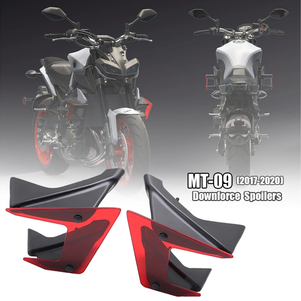MT-09 2017-2020 Motorcycle Parts Side Downforce Naked Spoilers Fixed Winglet Fairing Wing For Yamaha MT09 MT 09 2018 2019
MT-09 2017-2020 Motorcycle Parts Side Downforce Naked Spoilers Fixed Winglet Fairing Wing For Yamaha MT09 MT 09 2018 2019