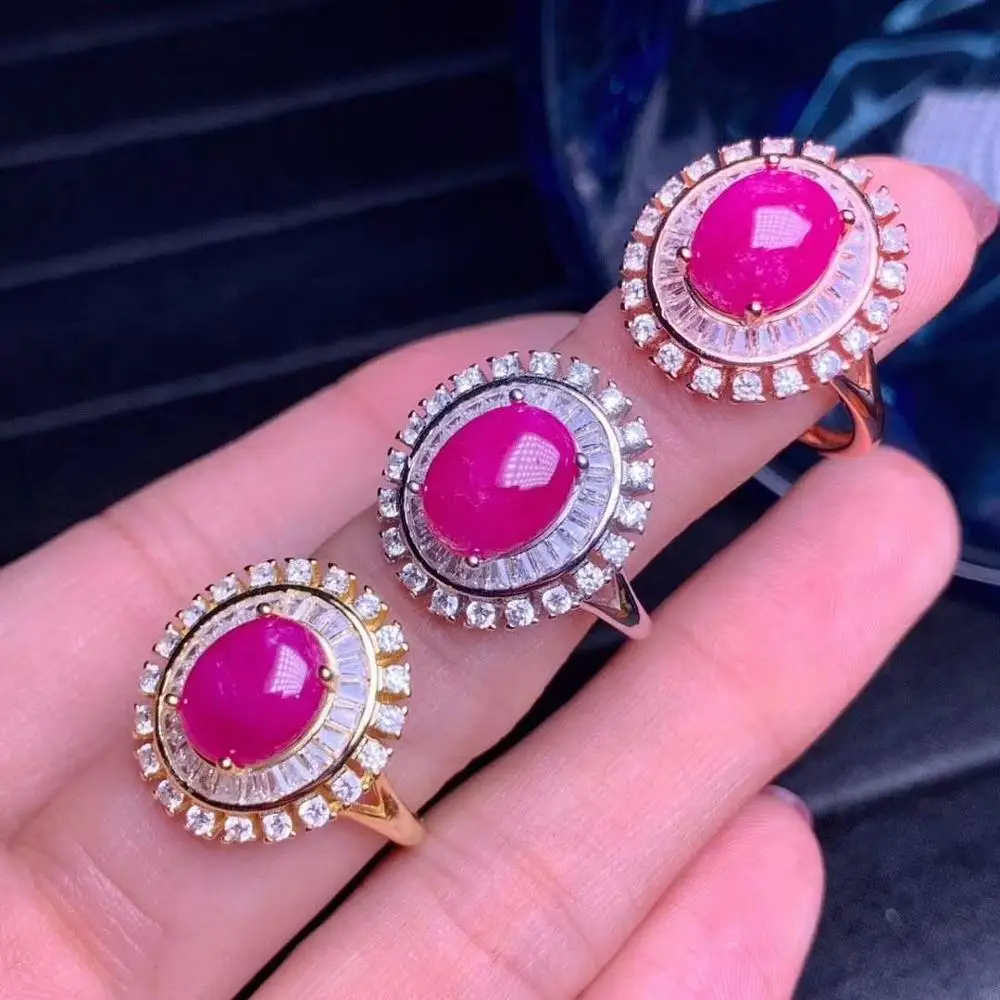 Natural And Real Wedding Ruby Ring 925 Sterling Silver Fine Jewerly Wedding Party ring
Natural And Real Wedding Ruby Ring 925 Sterling Silver Fine Jewerly Wedding Party ring
