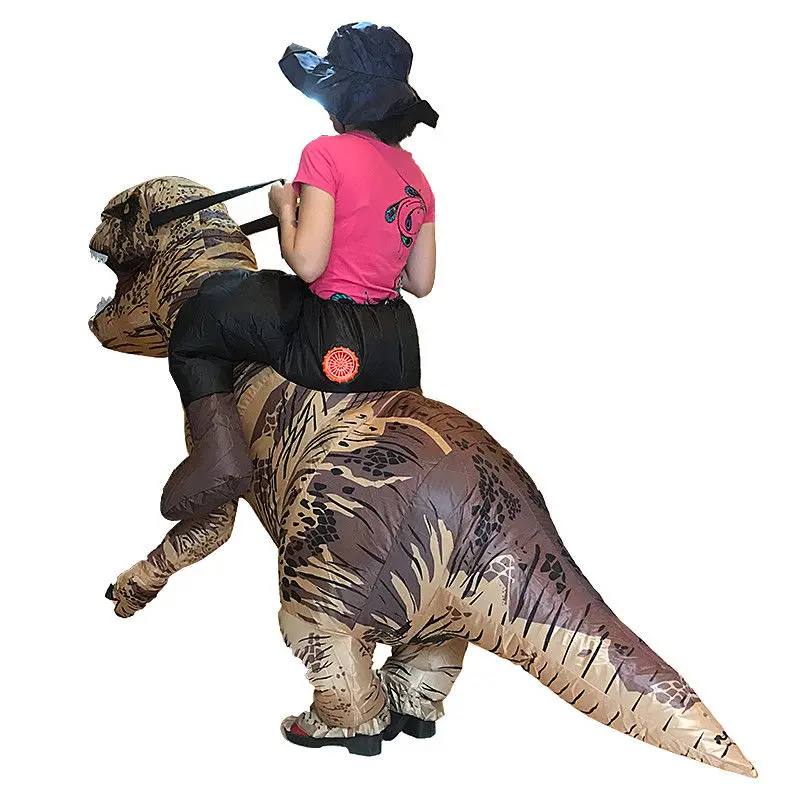 Inflatable Dinosaur Party Xmas T-Rex Costume Suit Adult Ride Velociraptor Outfit Clothing Advertising Xmas Halloween Carnival US
Inflatable Dinosaur Party Xmas T-Rex Costume Suit Adult Ride Velociraptor Outfit Clothing Advertising Xmas Halloween Carnival US