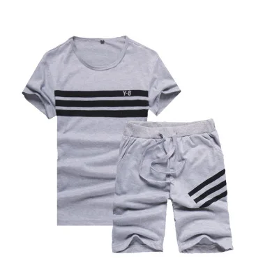 Summer Men Set Sporting Suits T Shirt+Shorts Quick Drying 2 Piece Set Casual Male Tracksuit Men Clothing Sweat Suit 2021 Fashion
Summer Men Set Sporting Suits T Shirt+Shorts Quick Drying 2 Piece Set Casual Male Tracksuit Men Clothing Sweat Suit 2021 Fashion