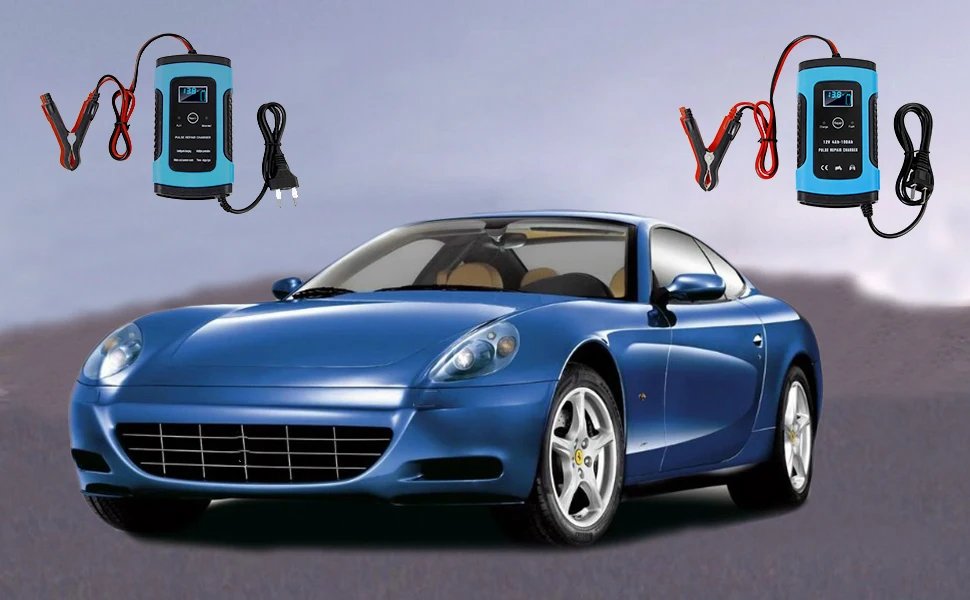 Universal 6A 12V Intelligent Smart Motorcycle Car Battery Pulse Chargers Repair Type Lead Acid Storage Chargers Battery Auto 
Universal 6A 12V Intelligent Smart Motorcycle Car Battery Pulse Chargers Repair Type Lead Acid Storage Chargers Battery Auto