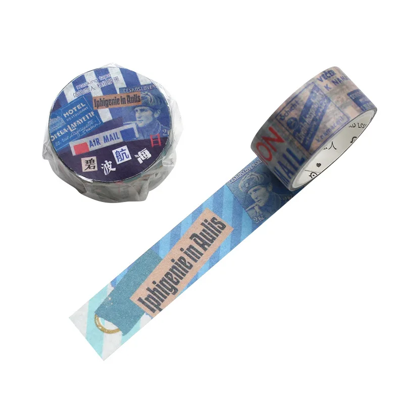 Vintage Travel Washi Tape Retro Holiday Themed Japanese Decorative Tapes Cute Art Scrapbook Sticker Tape For Crafts Planners 
Vintage Travel Washi Tape Retro Holiday Themed Japanese Decorative Tapes Cute Art Scrapbook Sticker Tape For Crafts Planners