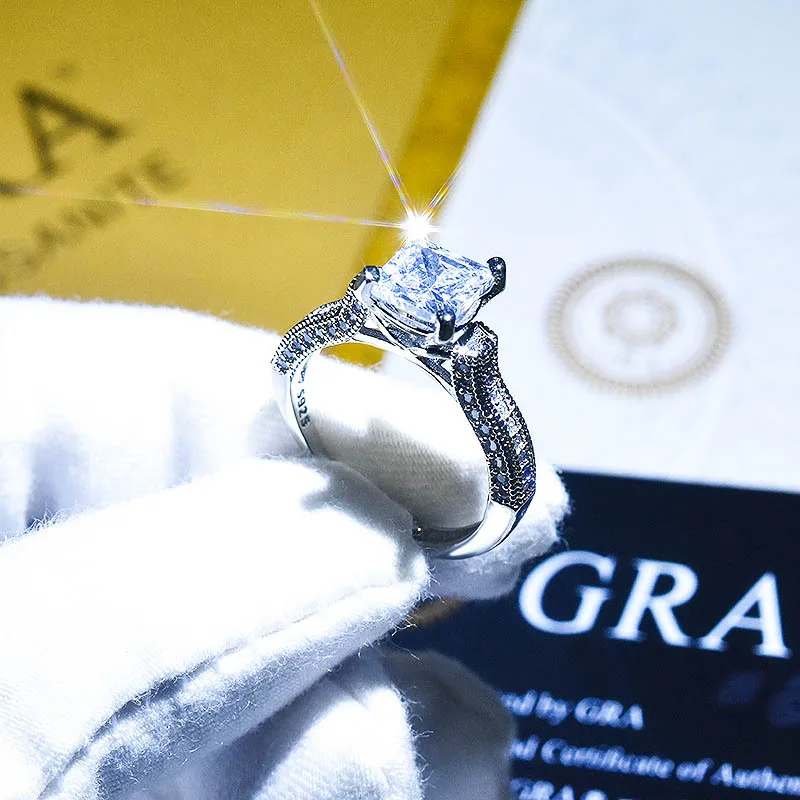 Diamond Rings S925 Sterling Silver for Women 2020 Fashion Romantic Wedding Rings for Couples diamond Jewlery Luxury
Diamond Rings S925 Sterling Silver for Women 2020 Fashion Romantic Wedding Rings for Couples diamond Jewlery Luxury