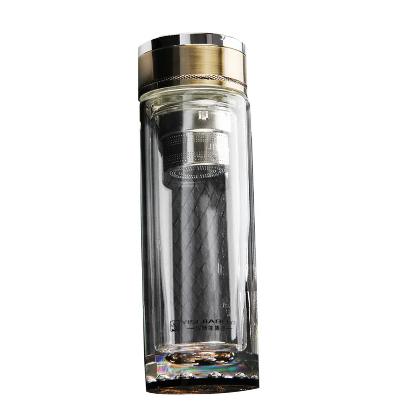 Business Double Glass customized creative tea cup double insulation crystal glass free shipping items glass water bottle
Business Double Glass customized creative tea cup double insulation crystal glass free shipping items glass water bottle