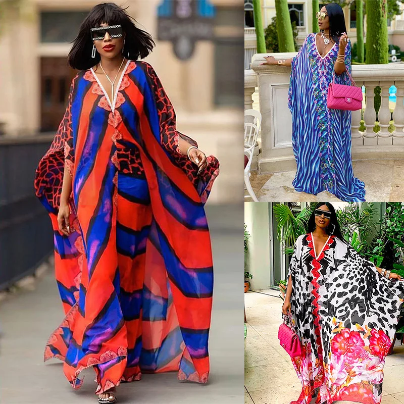 New Chiffon Plus Size Striped African Summer Dress Maxi Long Casual Loose Print Gown With
New Chiffon Plus Size Striped African Summer Dress Maxi Long Casual Loose Print Gown With