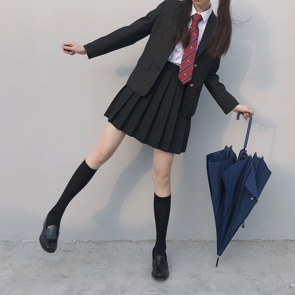 Adult Women Solid Color Suits Blazer Work Female Student's Suit Coat Long Sleeve Jackets Coats Outwear For JK School Uniform 
Adult Women Solid Color Suits Blazer Work Female Student's Suit Coat Long Sleeve Jackets Coats Outwear For JK School Uniform