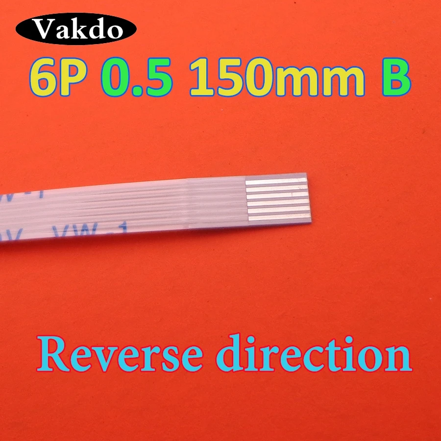 100pcs New FFC FPC flat flexible cable 0.5mm pitch 6 pin 6PIN Reverse Length 150mm Width 3.5mm Ribbon Flex Cable Free Shipping
100pcs New FFC FPC flat flexible cable 0.5mm pitch 6 pin 6PIN Reverse Length 150mm Width 3.5mm Ribbon Flex Cable Free Shipping
