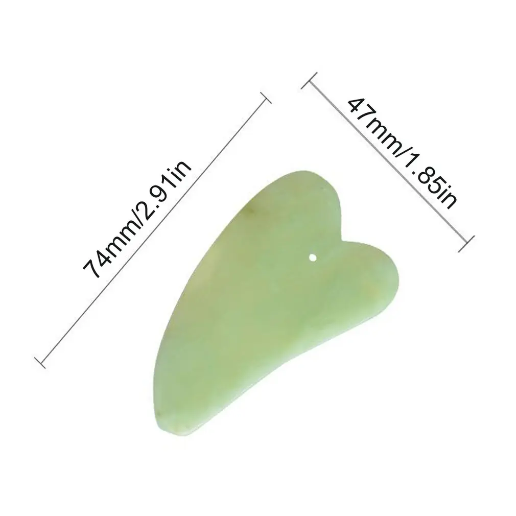 1PC Gua Sha Facial Tool Natural Jade Stone Guasha Board For Acupuncture Therapy Trigger Point Treatment Gua Sha Massage Tool
1PC Gua Sha Facial Tool Natural Jade Stone Guasha Board For Acupuncture Therapy Trigger Point Treatment Gua Sha Massage Tool