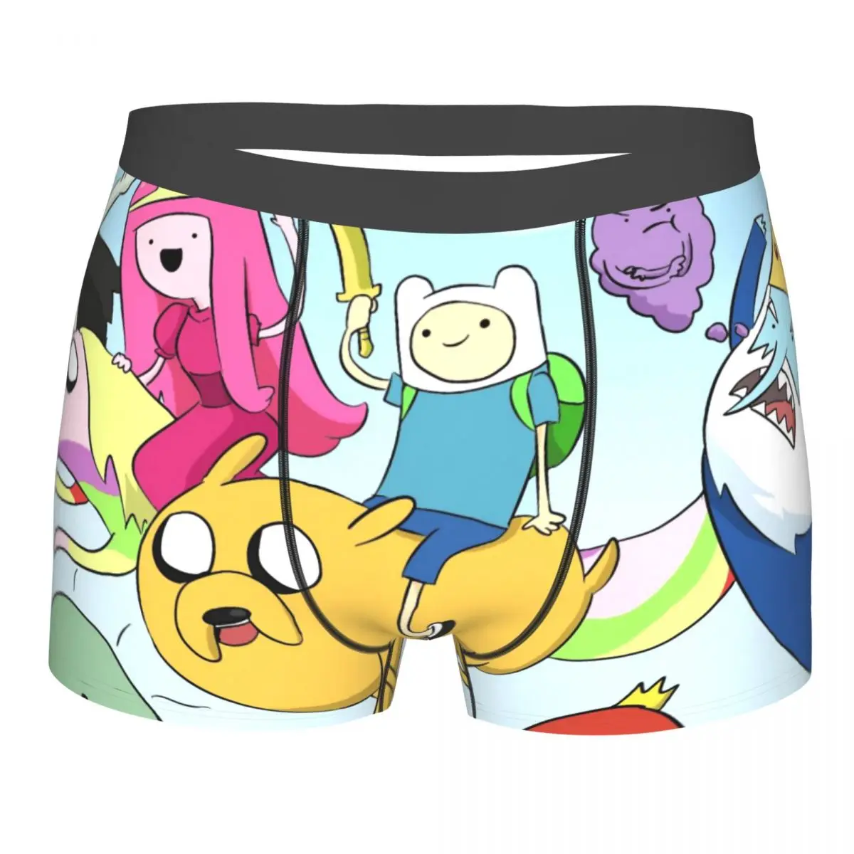 Adventure Time Finn Jake TV BMO Bubblegum Underpants Breathbale Panties Man Underwear Print Shorts Boxer Briefs
Adventure Time Finn Jake TV BMO Bubblegum Underpants Breathbale Panties Man Underwear Print Shorts Boxer Briefs