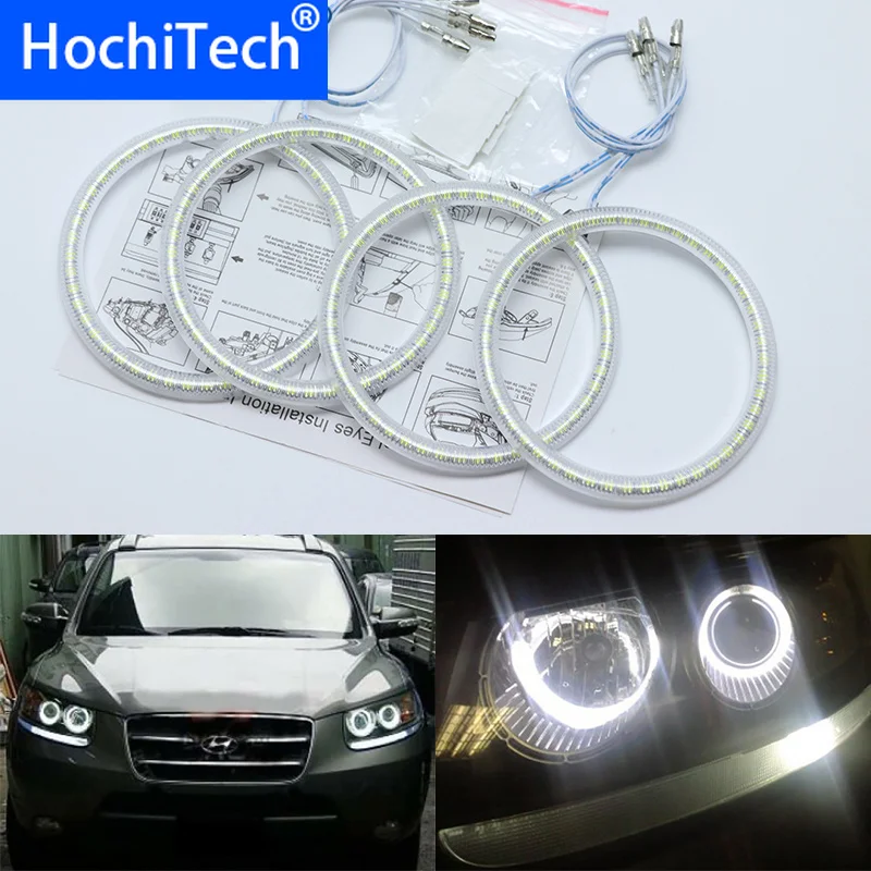Ultra bright SMD white LED angel eyes halo ring kit daytime running light DRL for Hyundai Santa Fe santafe 2007-2012
Ultra bright SMD white LED angel eyes halo ring kit daytime running light DRL for Hyundai Santa Fe santafe 2007-2012